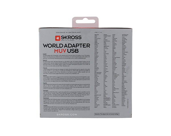 월드어댑터 MUV USB (외국인용)