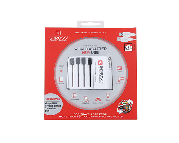월드어댑터 MUV USB (외국인용)